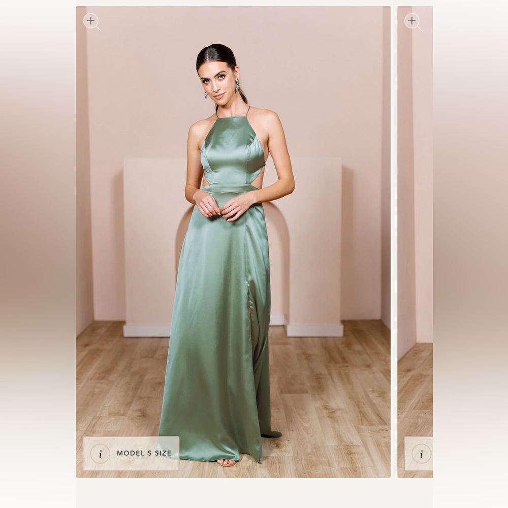 Revelry Haven Satin Dress size 8